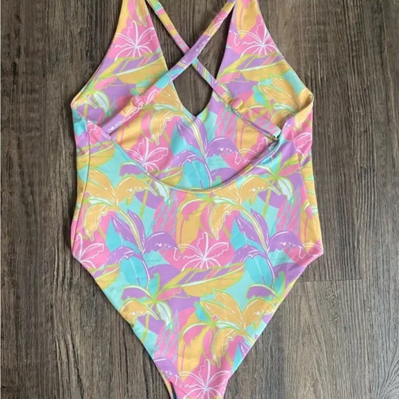Skatie Zoey One-Piece swimsuit - size medium in “Palm Springs” - Picture 3 of 6